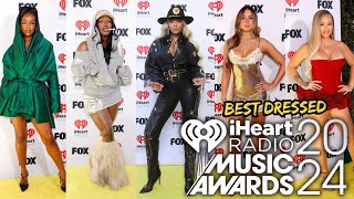 TOP 10 BEST DRESSED AT THE IHEARTRADIO MUSIC AWARDS 2024!