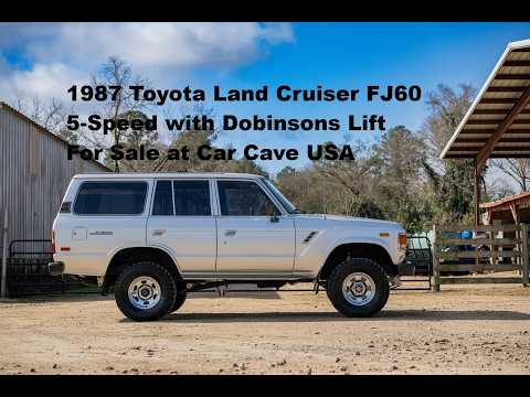 1987 Toyota Land Cruiser FJ60