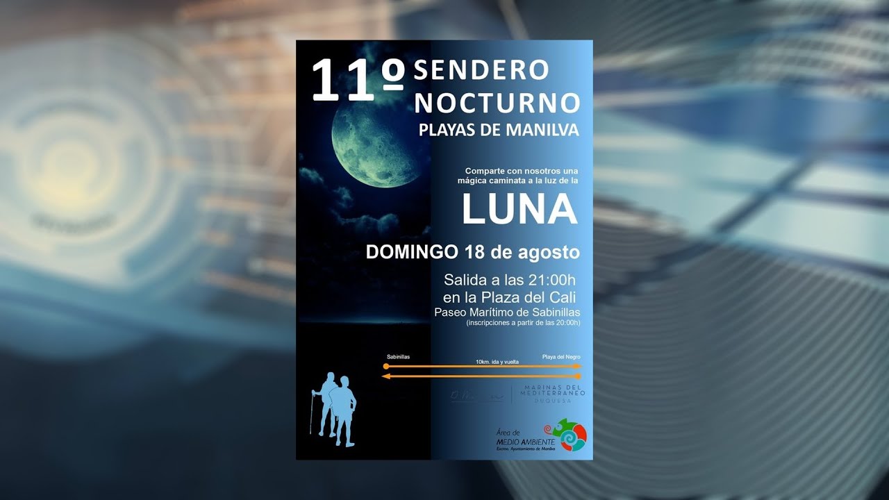 Este domingo celebramos el 11º Sendero Nocturno