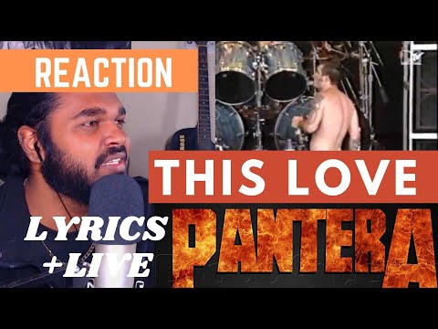 SOUTH AFRICAN REACTION TO Pantera- This Love (lyrics)+(live Donington 1994)