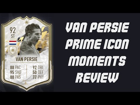 92 VAN PERSIE PRIME ICON MOMENTS REVIEW 🇳🇱 - FIFA 22 ULTIMATE TEAM