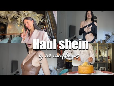 TRY ON HAUL DE SHEIN 👗 + MI CUMPLEAÑOS 🎂