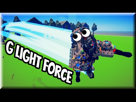 God Speed! G Light Force vs EVERY FACTION - Totally Accurate Battle Simulator TABS