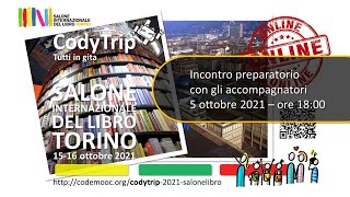 CodyTrip al Salone del Libro di Torino - incontro preparatorio