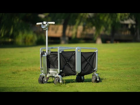 Now on Kickstarter: Kago - The World's First Rideable, AI-Powered Outdoor Wagon