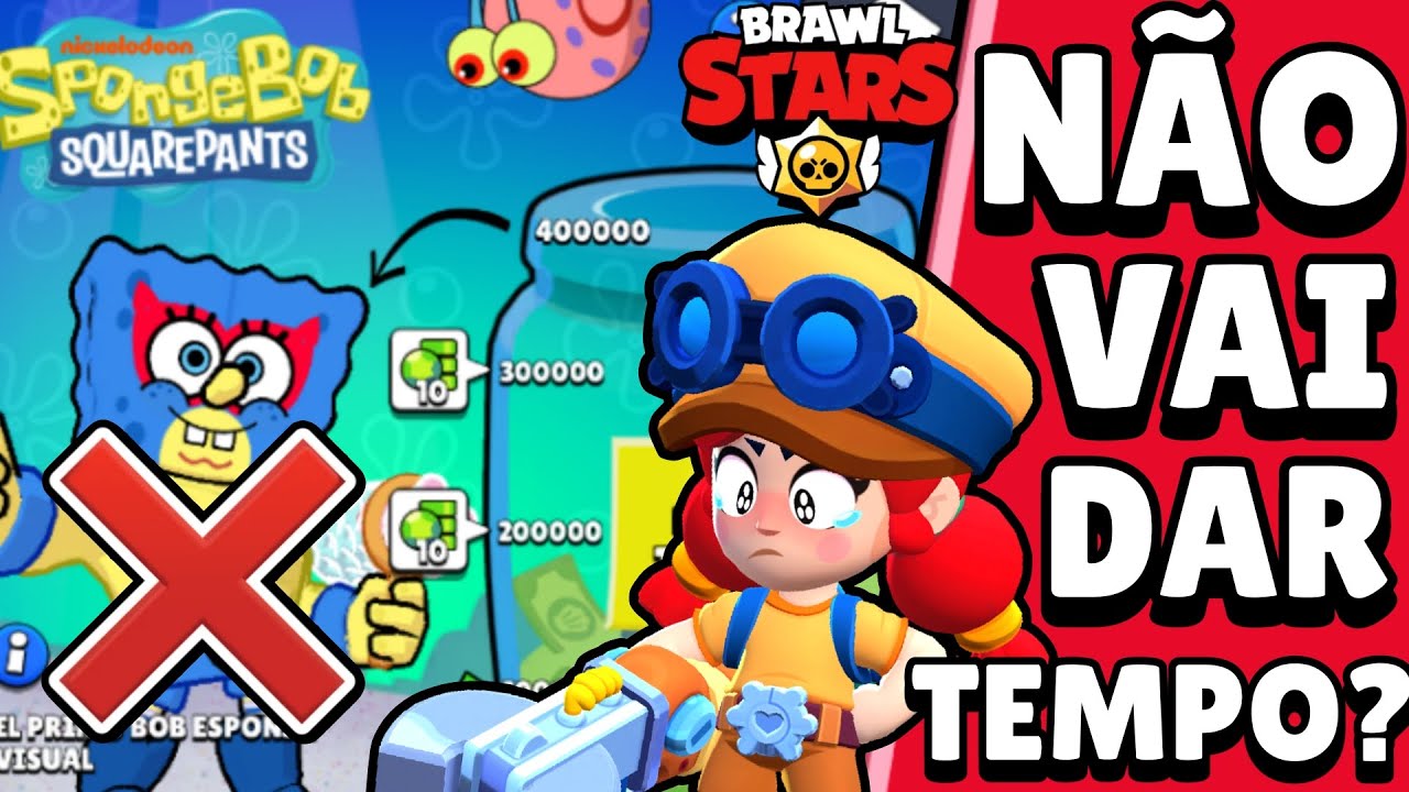 NOTÍCIA! NÃO VAI DAR TEMPO DE COMPLETAR O EVENTO do BOB ESPONJA?