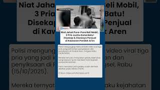 3 Pria Jadi Korban Penyekapan dan Tindak Penganiayaan, Berawal dari Modus Pura-pura Beli Mobil