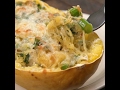 Spaghetti Squash With Vegetables And Mozzarella