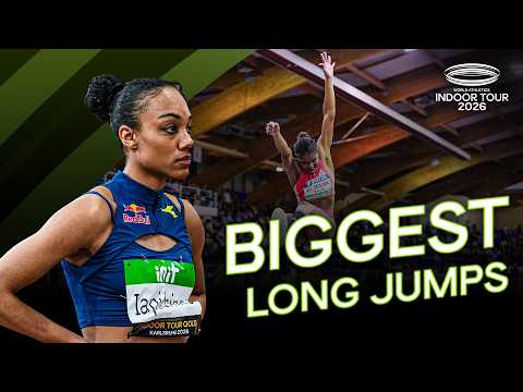 Larissa Iapichino FLIES to best of women's long jump | World Indoor Tour Gold 26