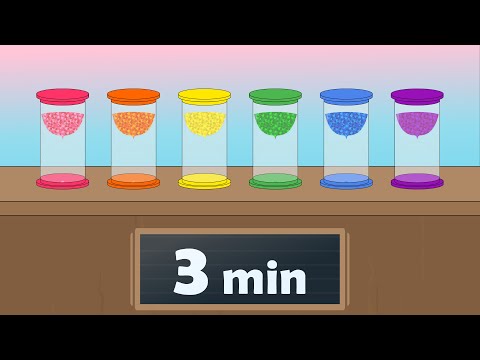 3 Minute Timer (Rainbow Sand)