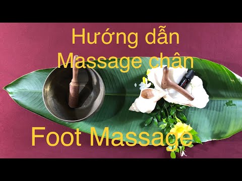 Hướng dẫn massagem chân, massagem nos pés