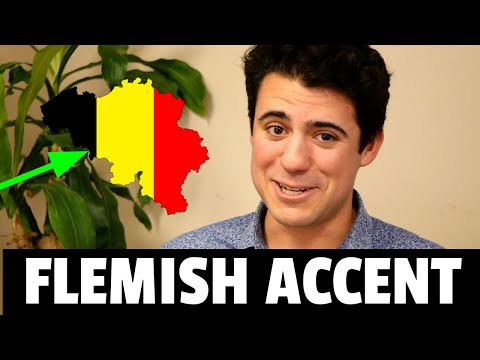 What an American accent in Flemish sounds like | Flemish language vs Dutch language
