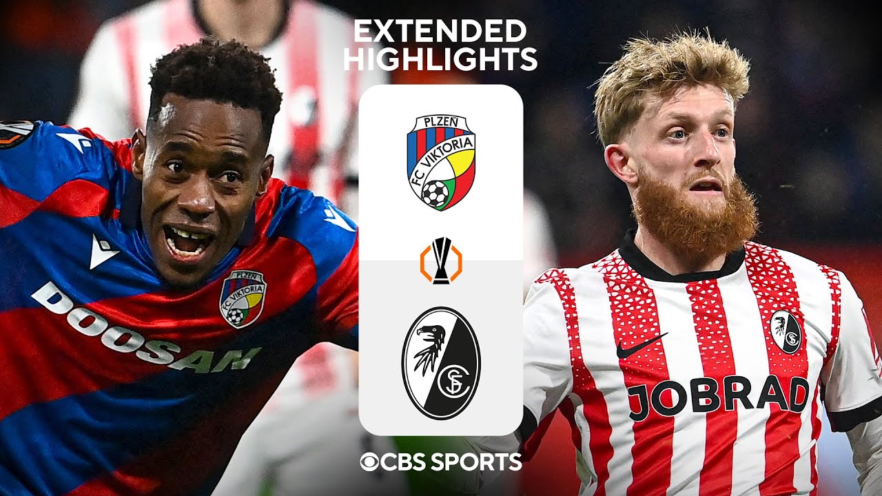 Plzen vs Freiburg Highlights