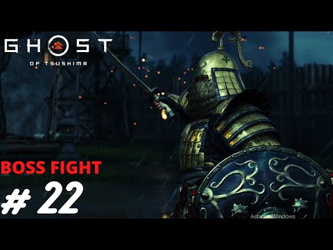 Ghost of Tsushima Part 22 Warlord Harunori BOSS FIGHT (No Commentary) Full Game HD
