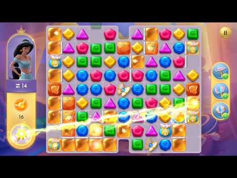 Disney Princess Majestic Quest Level 155 NO BOOSTERS - A S GAMING ✔