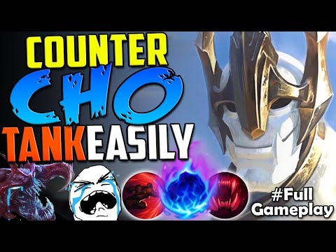 COUNTER CHO'GATH TANK EASILY | New Runes Galio vs Cho'Gath TOP | RANKED SEASON 8 Gameplay