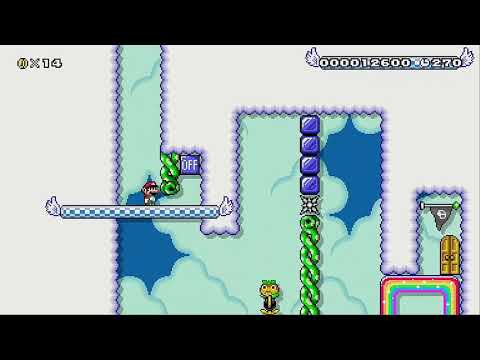 SMM2: [MMC3] Super Skyfall Sequel by Buflen