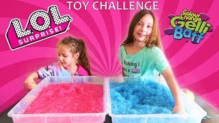 Gelli Baff Surprise Toy Challenge - LOL Surprise - Num Noms - Hatchimals