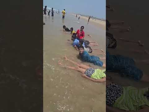 njoying in puri beach             #puribeach #purijagannathtemple #chandrabaghbeach #konarktemple