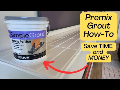 Pre-Mixed Grout How-To | Simple and Fast