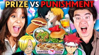 Prize Vs. Punishment Roulette - Iconic Anime Food! (One Piece, Food Wars, Demon Slayer)