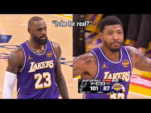 Marcus Smart Turned Into Steph Curry & SHOCKED LeBron 🔥