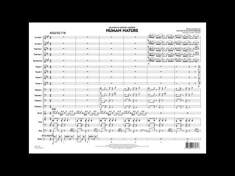 Human Nature arranged by Mike Tomaro