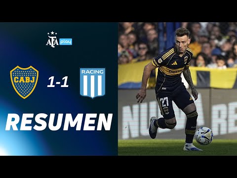Boca Juniors 1 vs. 1 Racing Club | #TorneoClausura2025 | RESUMEN | FECHA 4