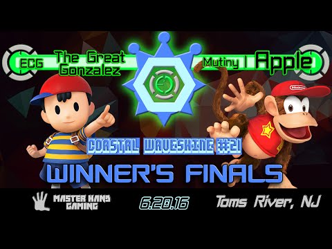Coastal WaveShine #21 - ECG The Great Gonzales vs Mutiny | Apple - Winner's Finals