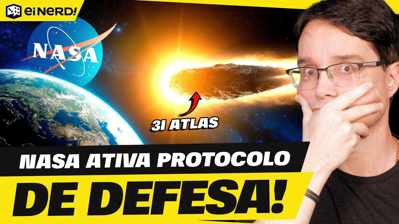 MEU DEUS! 3I ATLAS NÃO É UM METEORO E ESTÁ CHEGANDO NA TERRA!
