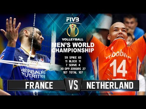 Волейбол France vs. Netherlands | Volleyball Highlights | Men's World Championship 2018