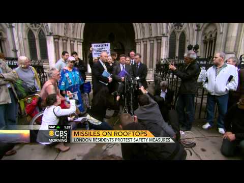 London residents protest Olympic safety measures