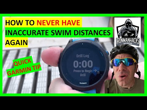Never have inaccurate swim distances or paces again. Simple Garmin trick.