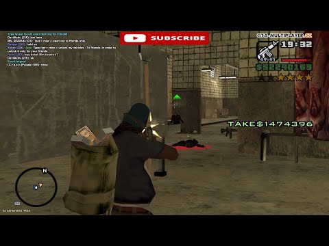 Old but gold, GTA San Andreas Multiplayer - Heist job with partners.