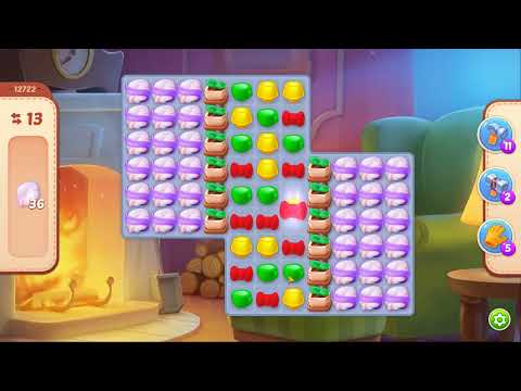 Homescapes Level 12722 No Boosters Gameplay #Bubunka