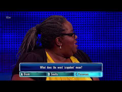 Dolly Gets Her Crapulent Plate Question Wrong | The Chase