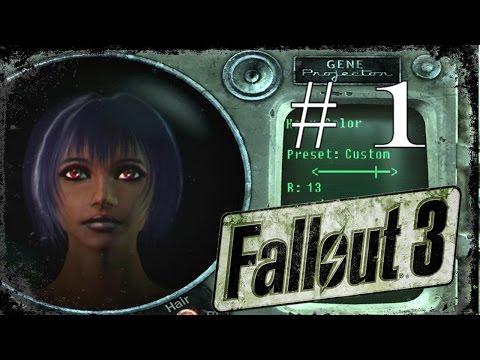 Fallout 3 Female Walkthrough - Part 1 - Birthday Party & G.O.A.T.!!
