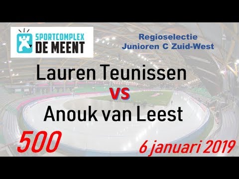 Lauren Teunissen vs Anouk van Leest 500 De Meent 20190106