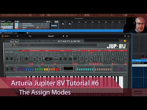 Arturia Jupiter 8V Walkthrough Ep.6 - The Assign Modes (Polyphony, etc.)
