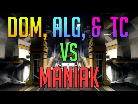 Halo 5 Warzone Warlords - Mixed Team of ALG, Dom, & TC vs Maniak