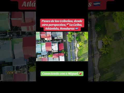 Paseo de los Ceibeños, desde otra perspectiva, La Ceiba, Atlántida, Honduras 🇭🇳