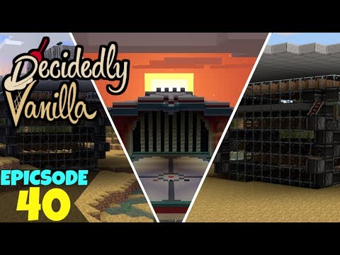 Decidedly Vanilla S5 Ep40 Double Witch Farm Complete!🎉A Minecraft Survival Lets Play
