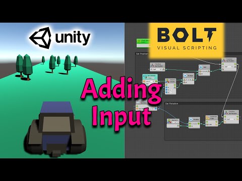 Unity-Bolt Part 2: Adding Input to your Game - Getting Started with Bolt (Visual Scripting) Tutorial