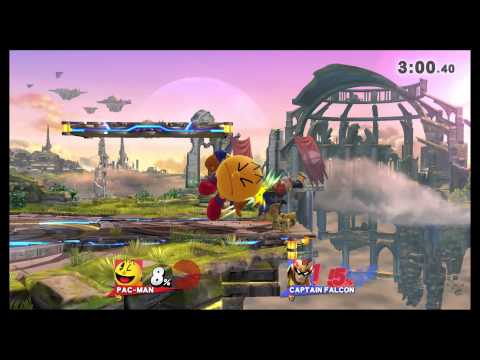 SSB4: Snack (Pac-Man) vs Yoloswagmaster (C. Falcon)