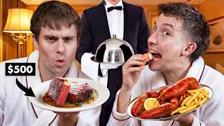 We tried $500 Room Service Food (ft. bbno$)