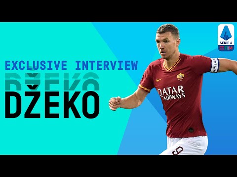 Edin Dzeko | Roma's Captain and Star Striker | Exclusive Interview | Serie A TIM