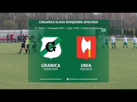 Skrót meczu: Granica Dorohusk - Unia Rejowiec 0:1