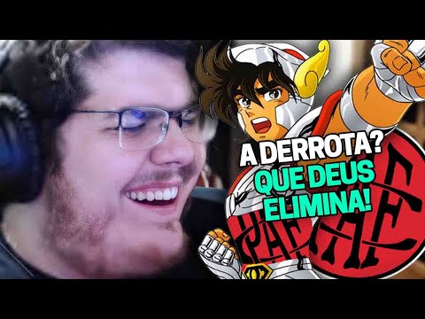CASIMIRO REAGE AO HINO DO POUSO ALEGRE E FICA SEM PALAVRAS! (ABERTURA DE ANIME) | Cortes do Casimito