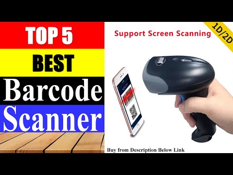 Top 5 BEST Handheld Barcode Scanner| QR Scanner USB | 2D Barcode scanner