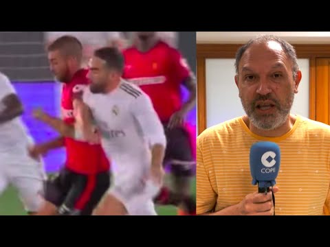 ¿Es falta de Carvajal en el gol de Vinicius? Pedro Martín, árbitro de COPE, opina de la polémica